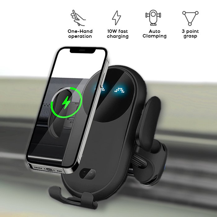 Bežični punjač i držač za telefon – Chargy