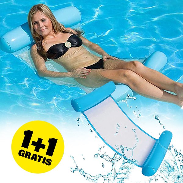 SKLOPIVI MADRAC ZA PLAŽU NA NAPUHAVANJE - Sunchill 1+1 GRATIS