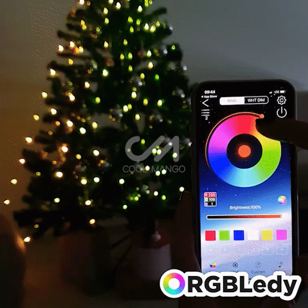 PAMETNA LED BOŽIĆNE LAMPICE - RGBLedy