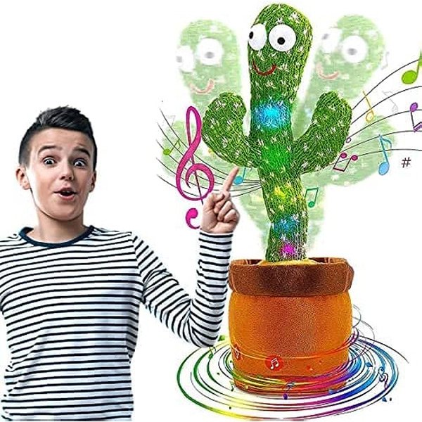 Interaktivni plesni i pjevajući plišani kaktus (1+1 GRATIS) - Cactus