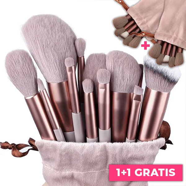 Set četkica za šminkanje (13 + 13 GRATIS) - Brushy