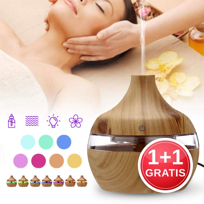 Ovlaživač i osvježivač zraka - AirHumidifier (1 + 1 GRATIS)